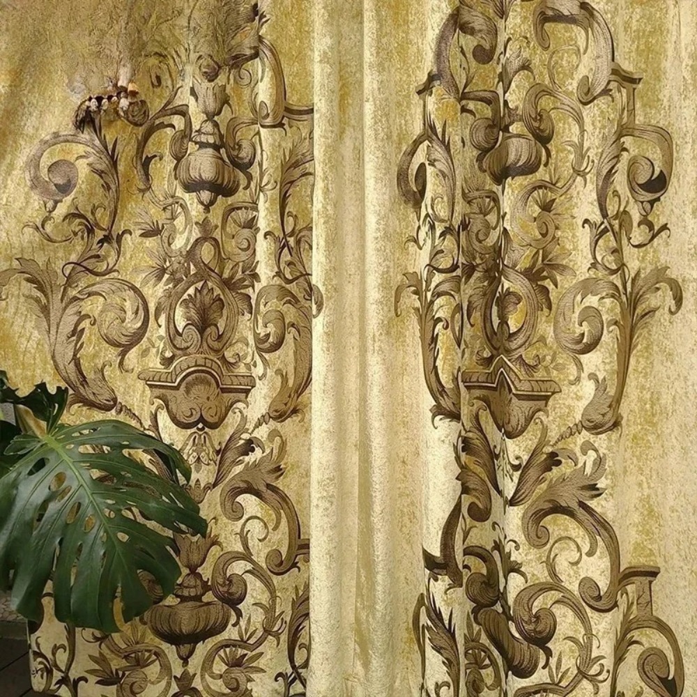 ผ้าม่านกำมะหยี่ไหมฝรั่งเศสแบบย - Sustainable Living Homes บทวิจารณ์และราคา