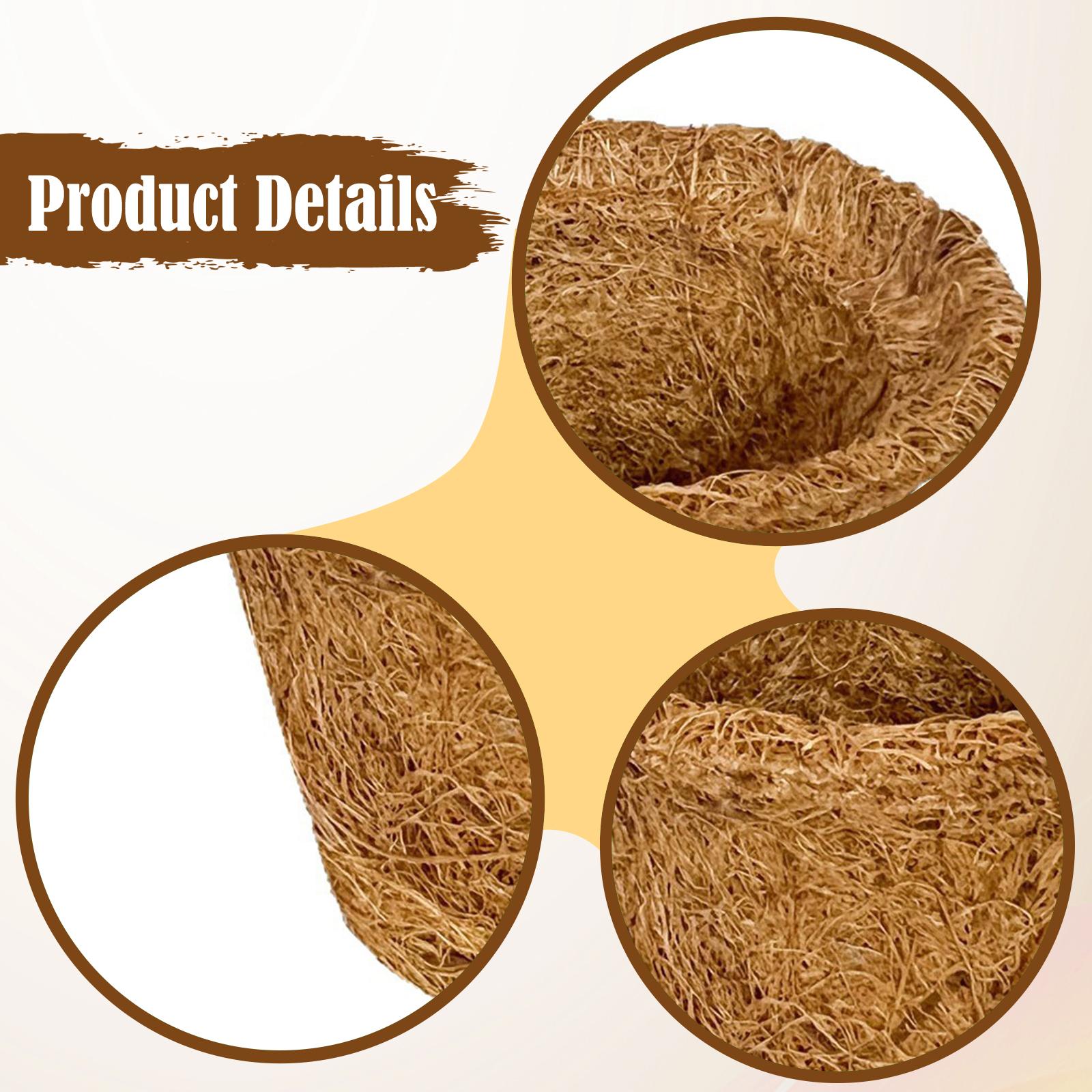 ชุดกระถางปลูกต้นไม้จากใยมะพร้า - Sustainable Living Usa บทวิจารณ์และราคา