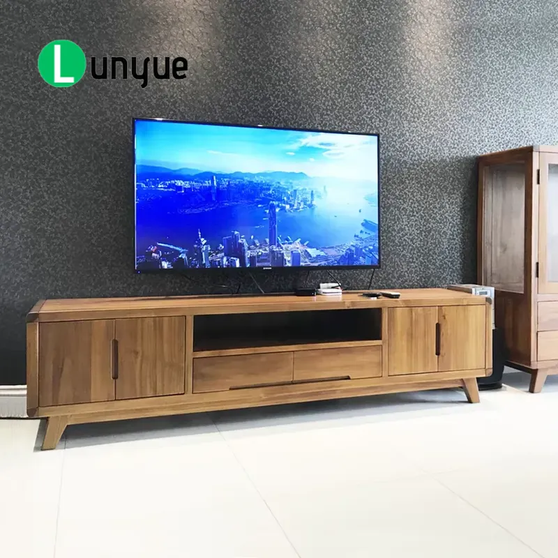 ตู้วางทีวีไม้สักสไตล์สแกนดิเนเ - Sustainable Living Usa บทวิจารณ์และราคา